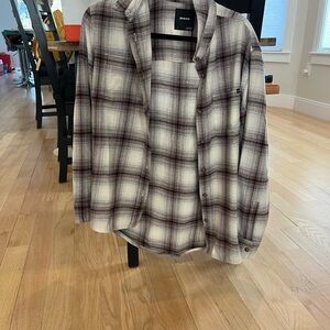 Prana NWOT women’s oversized flannel